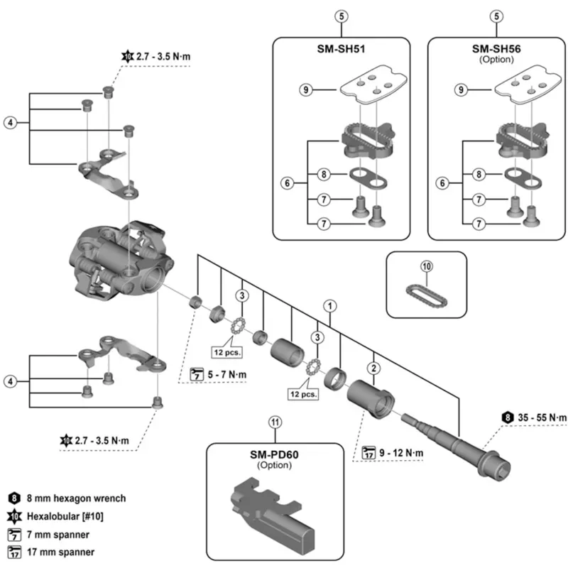 Shimano SPD Cleats - Multi-Release-1