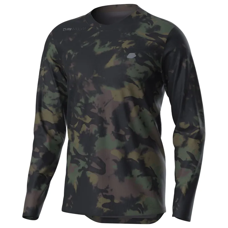 Troy Lee Designs Flowline Long Sleeve Jersey - Covert Army Green